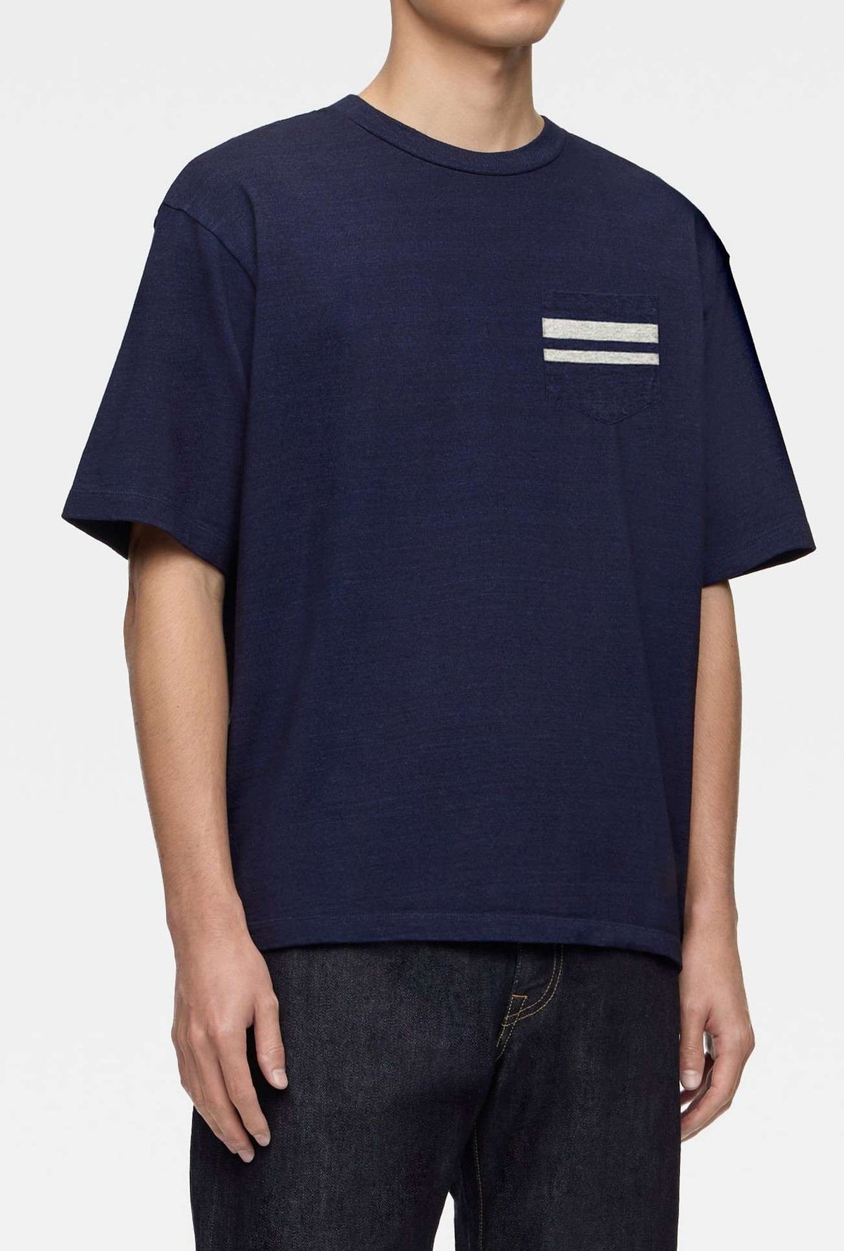 MXTS1040 YARN DYED SHORT SLEEVE POCKET T-SHIRTS