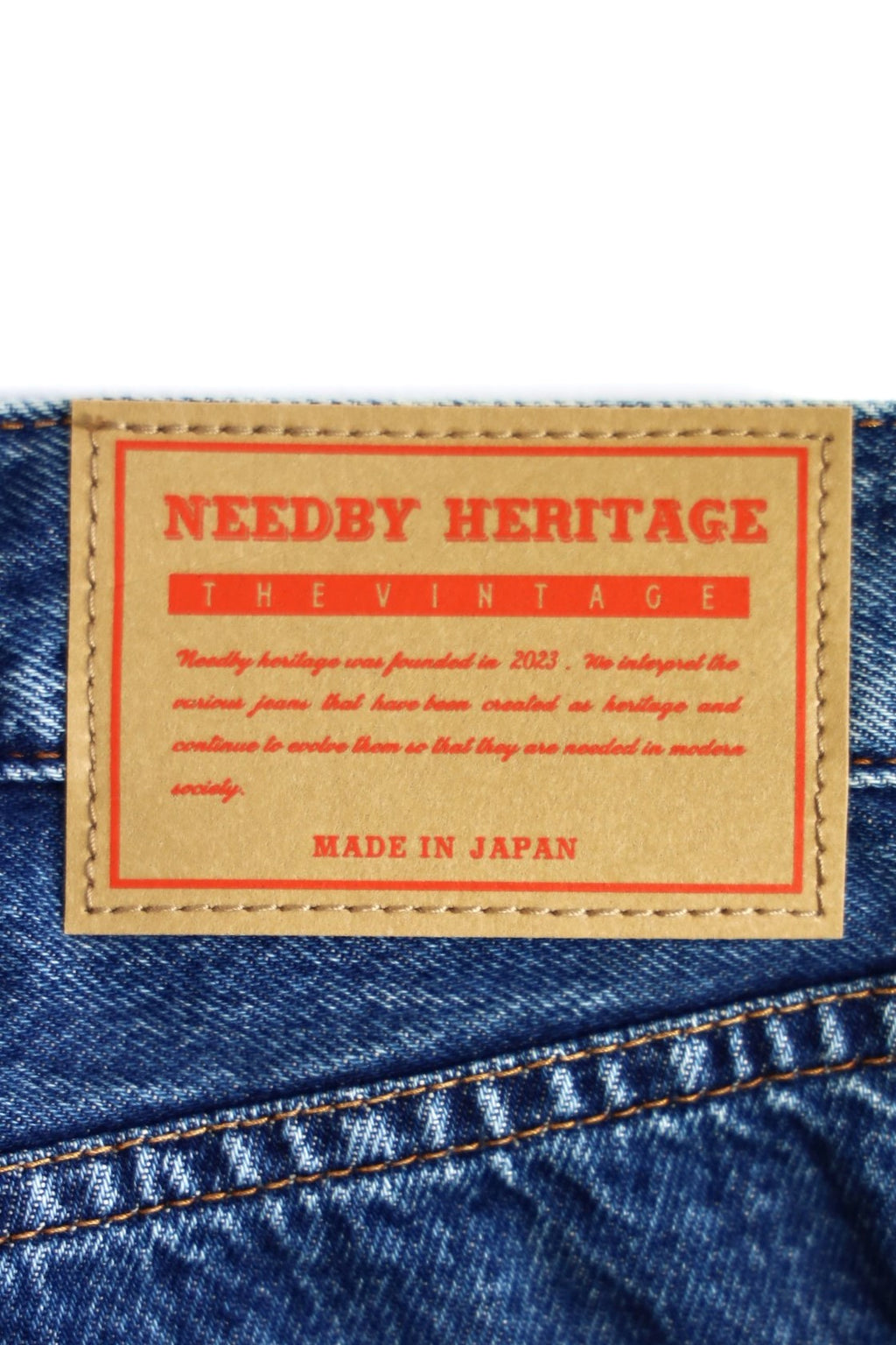 N1V7V01NB03Y No.5 FIT MIDRISE STRAIGHT 3YEARS(Longer Inseam Version)