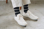 NK0703 Mohair Wool Border Socks