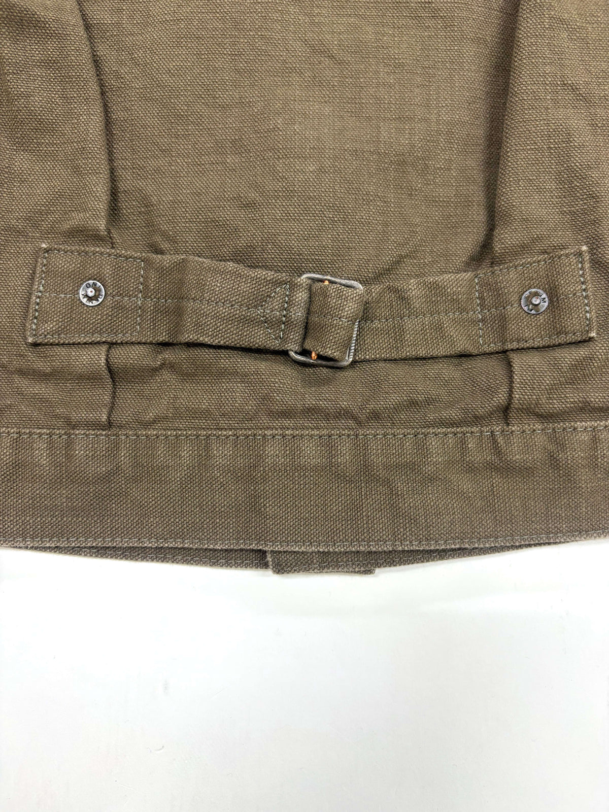 ONI01507L-HOX-OLB 13oz Sulfur dye Heavy Oxford Olive Brown TypeⅠJacket
