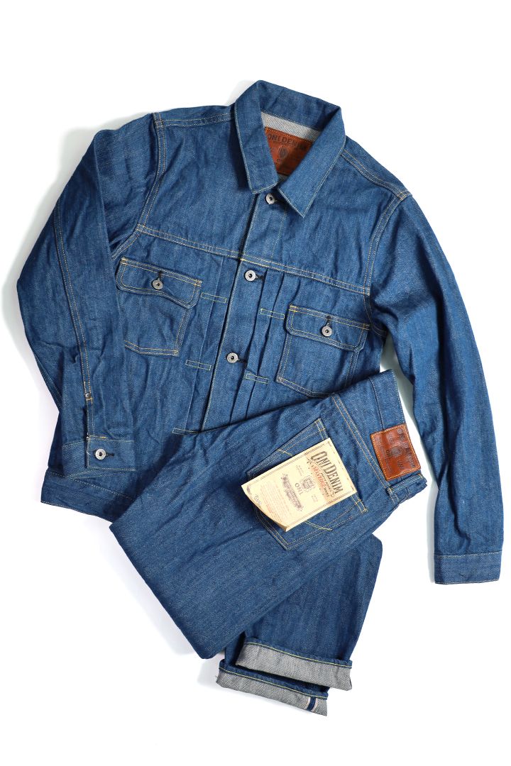 ONI02516P-OFBD 13.7oz Old Faded Blue Denim TypeⅡ Jacket