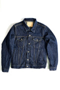 ONI-02527P-KIWAMI 16oz Natural Indigo 3rd Type Jacket with Handwarmers