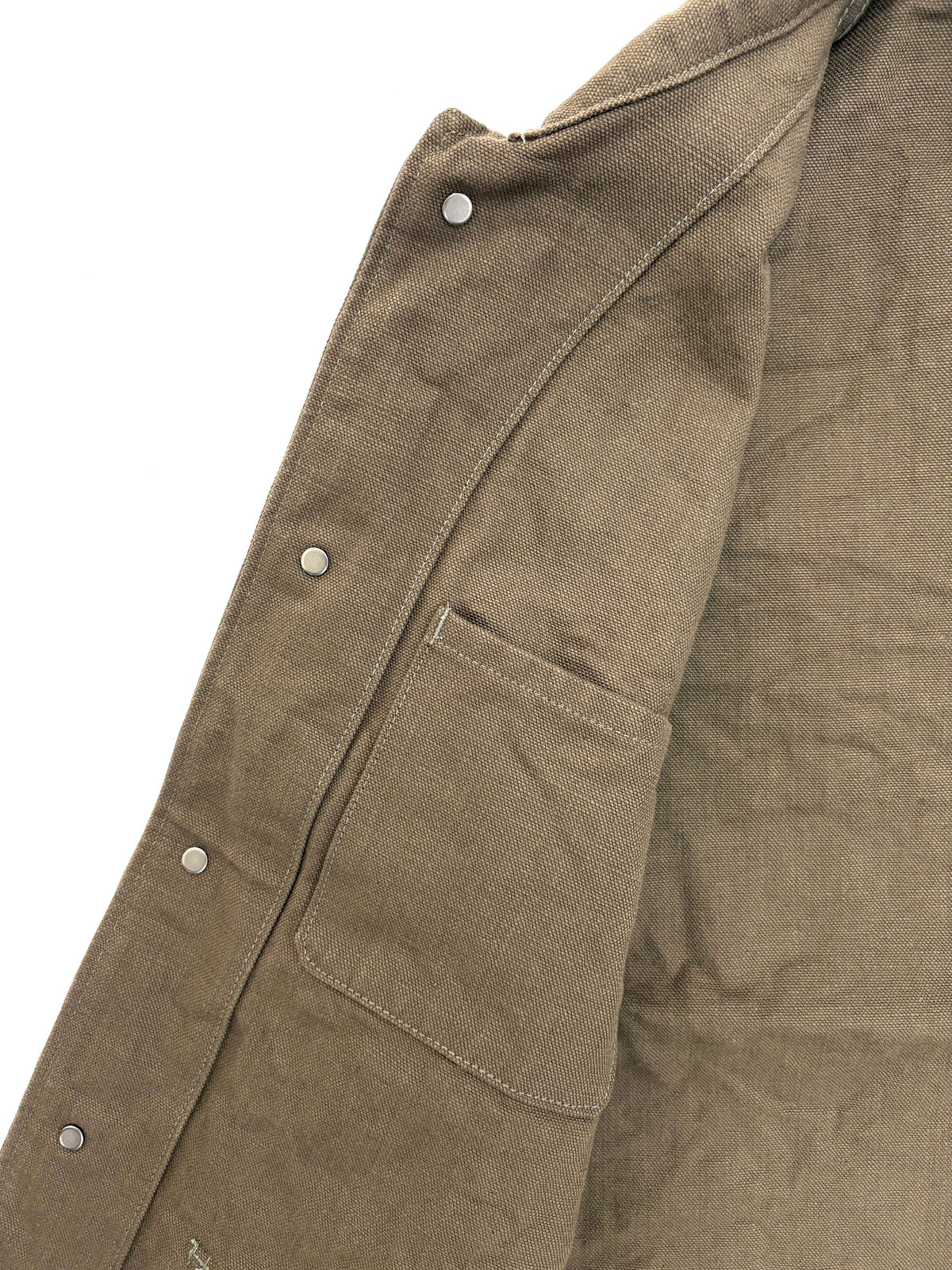 ONI03100-HOX-OLG Sulfur Heavy Oxford Olive Green Coverall with cuffs