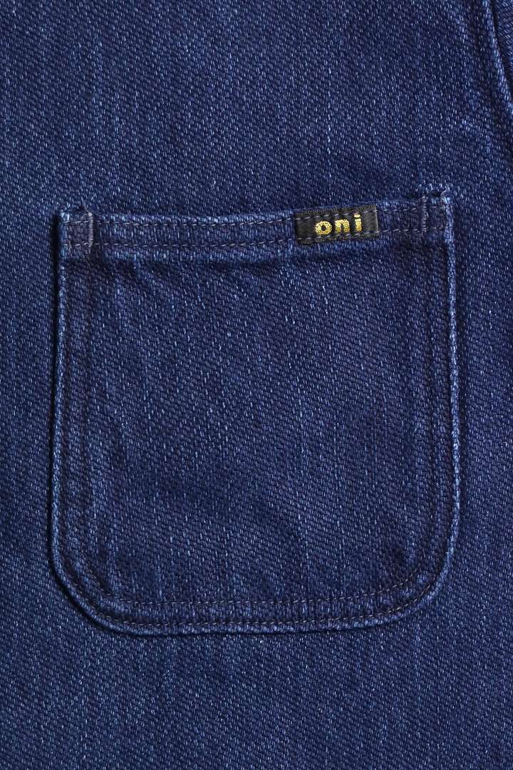 ONI03501-3x3IDT 3x3 Indigo Twill Bio Wash Coverall