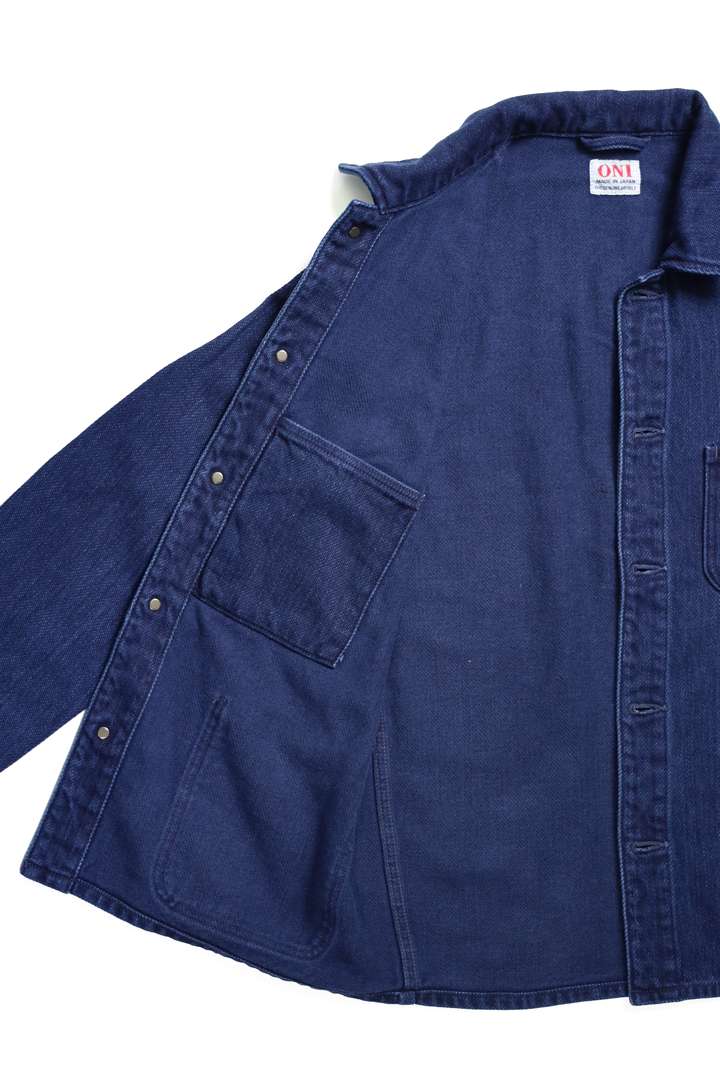 ONI03501-3x3IDT 3x3 Indigo Twill Bio Wash Coverall