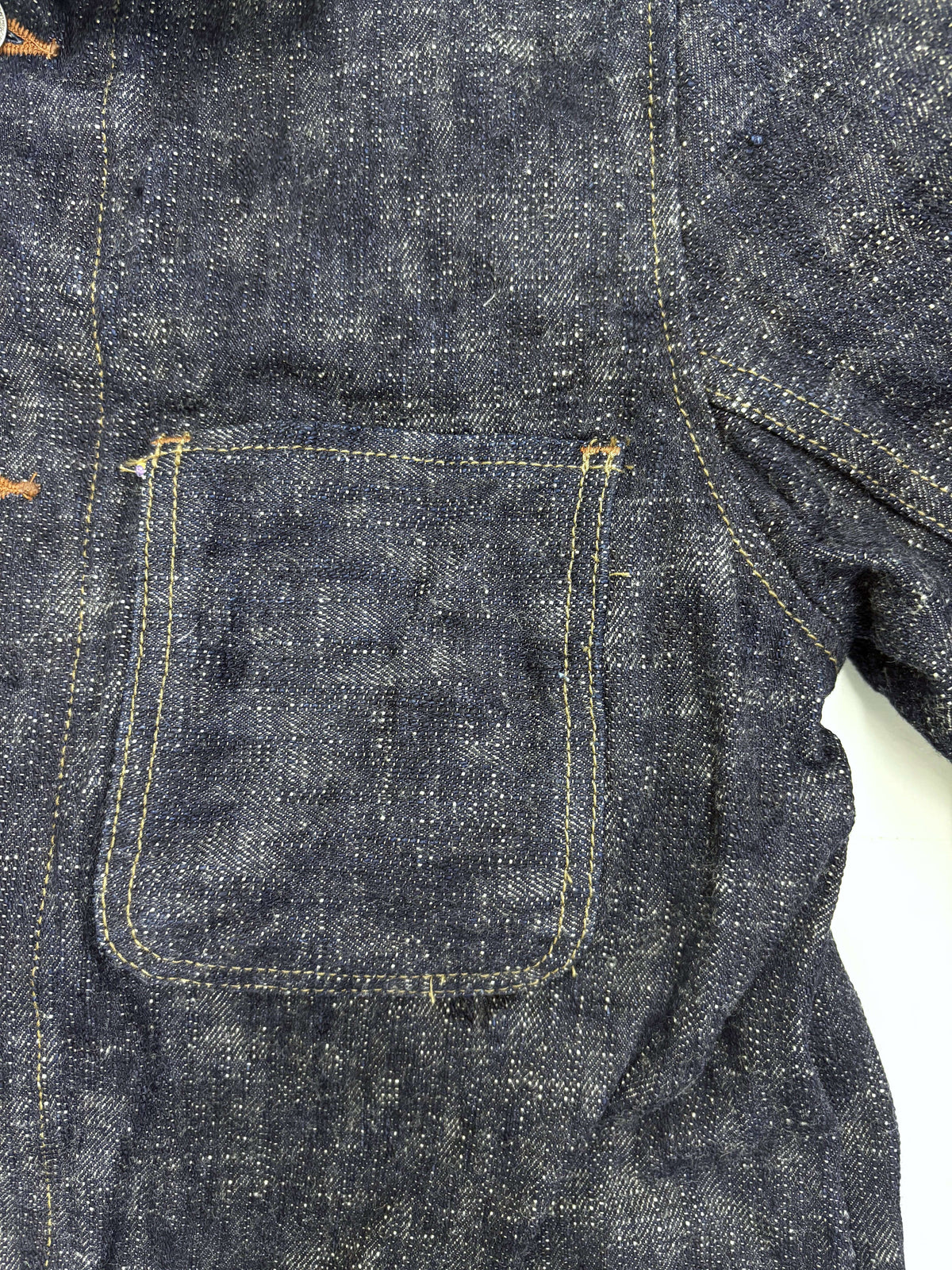 ONI03502-KASURI 17oz ONI Kasuri Denim Coverall
