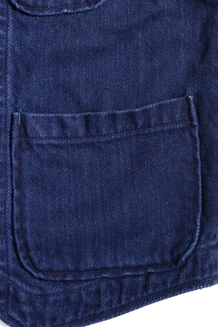 ONI05100-3x3IDT 3x3 Indigo Twill Bio Wash Vest