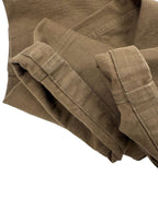 ONI207-HOX-BRK 13oz Sulfur dye Heavy Oxford Brown Khaki Baker Pants