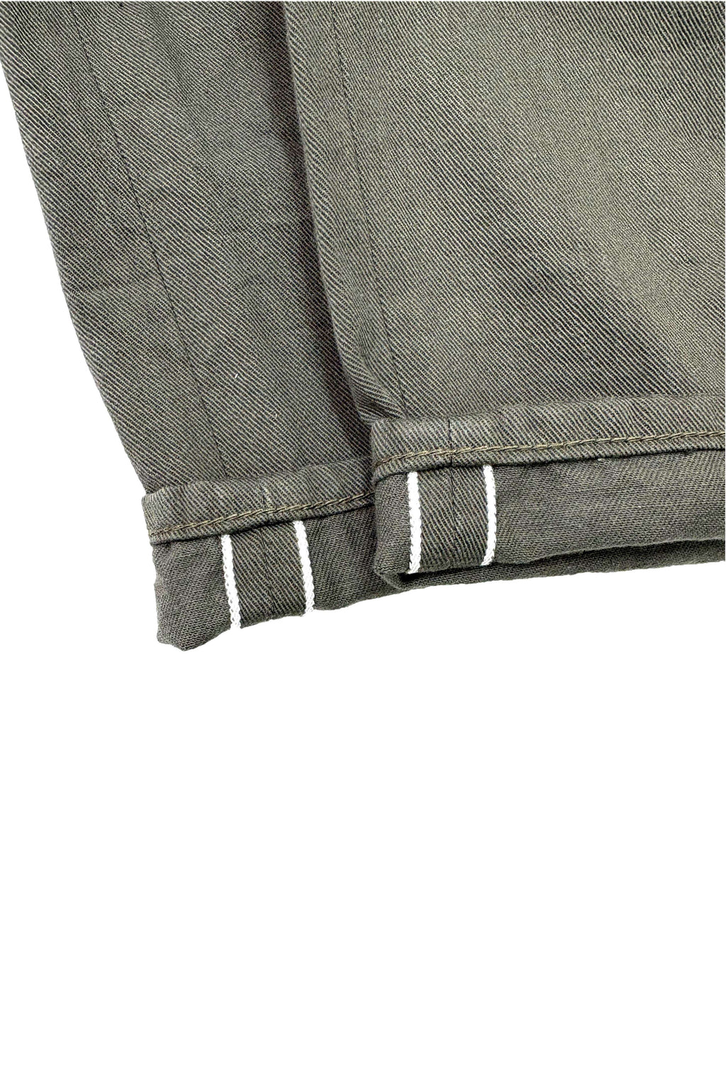 ONI266SVC-GOL Selvedge Chino Light Olive Relax Straight