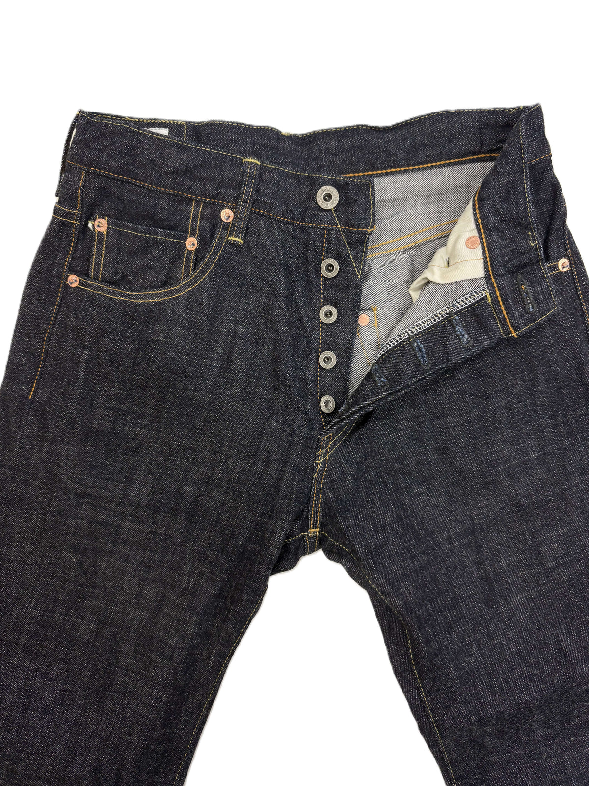 ONI270-LS13.5 13.5oz Long Slab Denim Just Right Straight