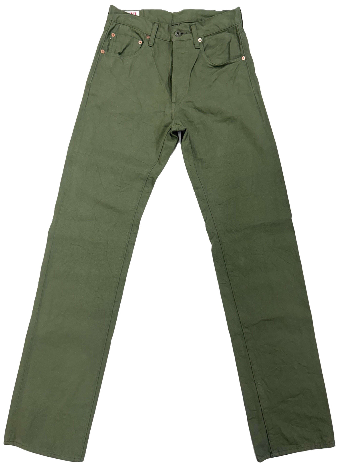ONI271-SVCOL Selvedge Chino Olive