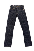 ONI505-KASURI 17oz ONI Kasuri Denim Retro style Regular Straight