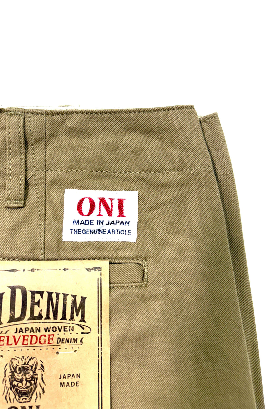 ONI718CH-KHB Chino Pants Khaki Beige