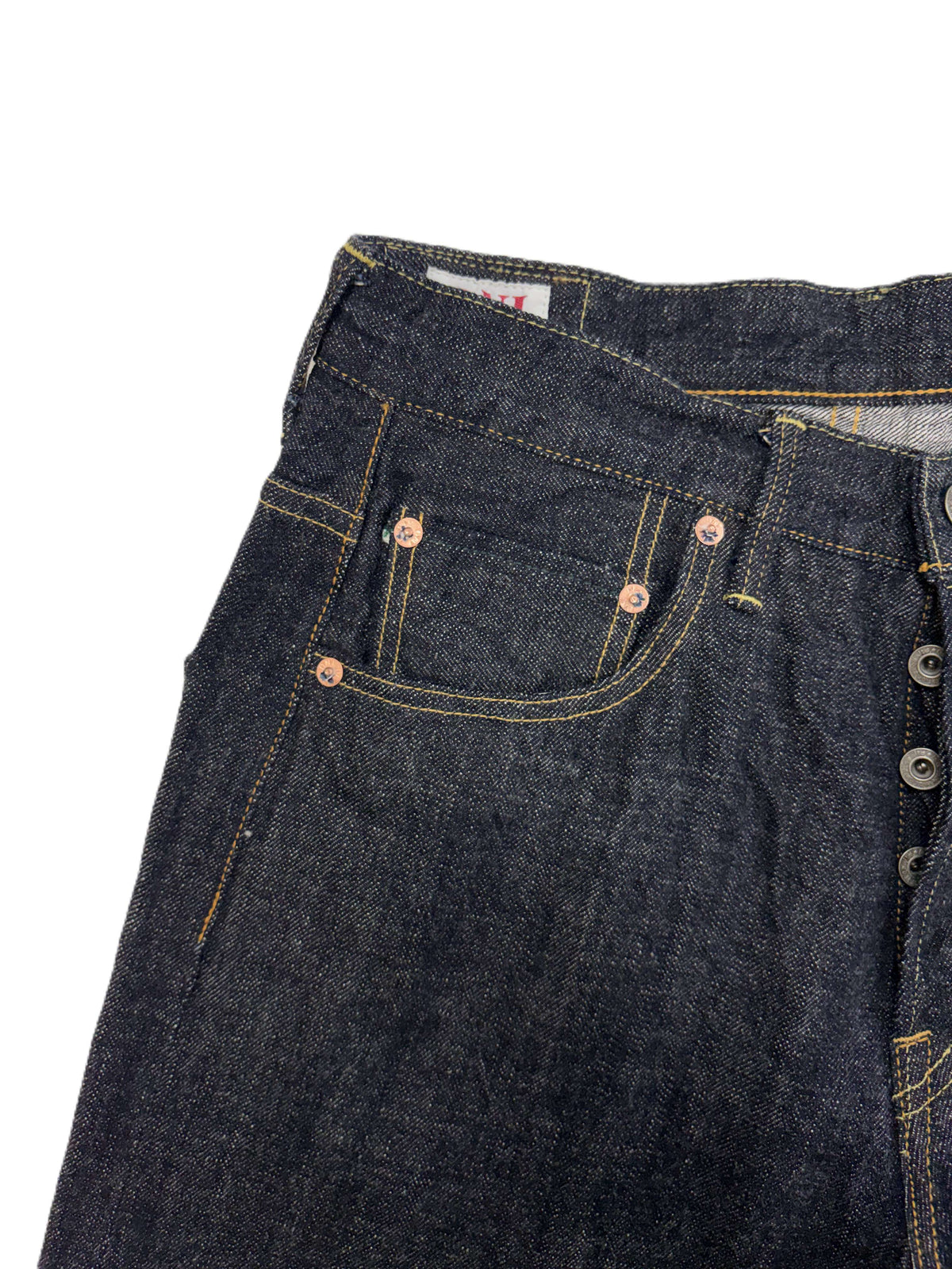 ONI822-LS13.5 13.5oz Long Slab Denim Super Wide Tapered