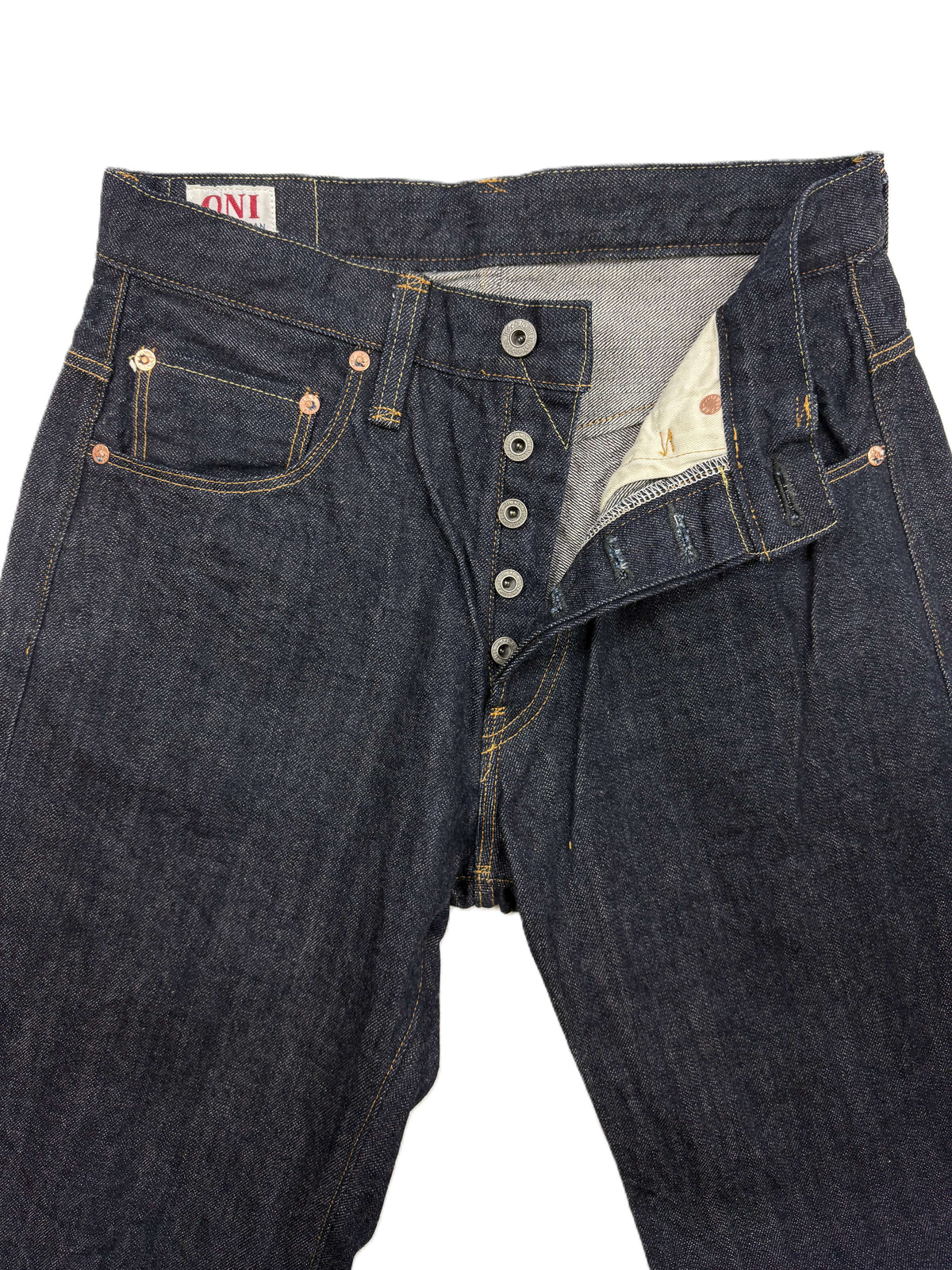 ONI900HM-60XX 12oz Selvedge Denim Handmade Wide Straight