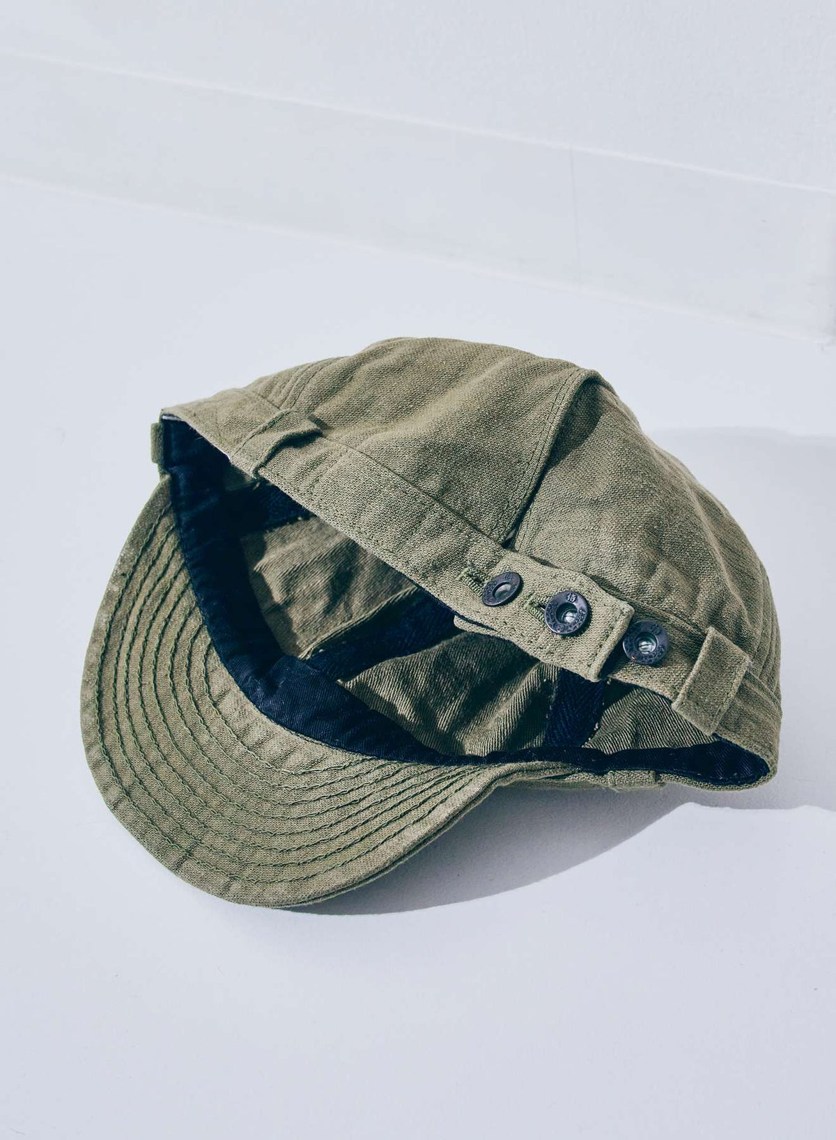 SJ201WC-52BP 15oz Heavy Back Satin Work Cap