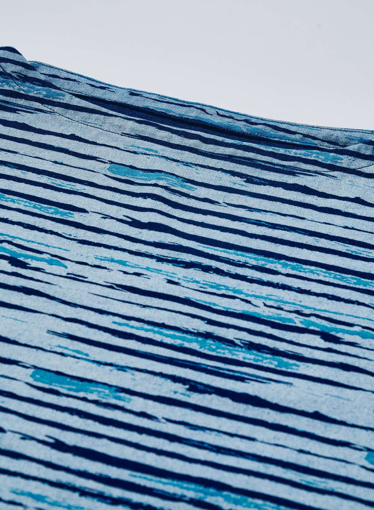 SJIT26-103 Indigo Stripe T-shirt "Long sleeve"