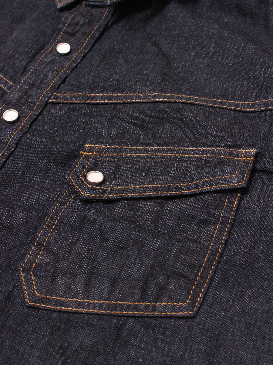 TCB Ranchman Shirt (Denim) 8.5oz Denim Western Shirt