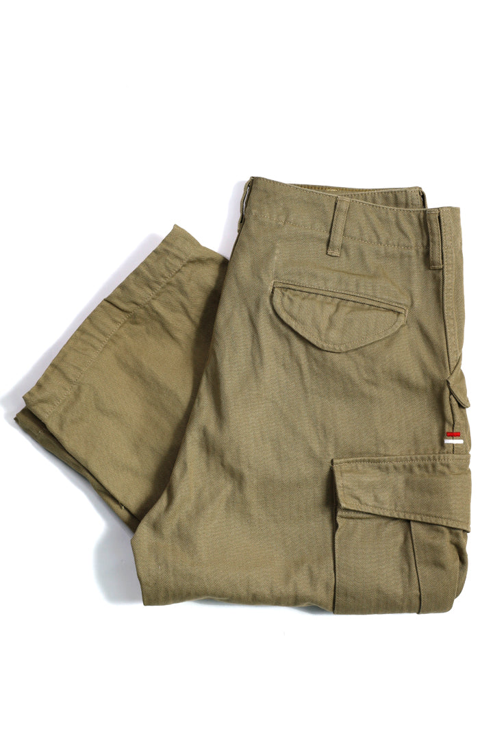 TNK305 "herringbone" M65 Pants (KHAKI BEIGE)