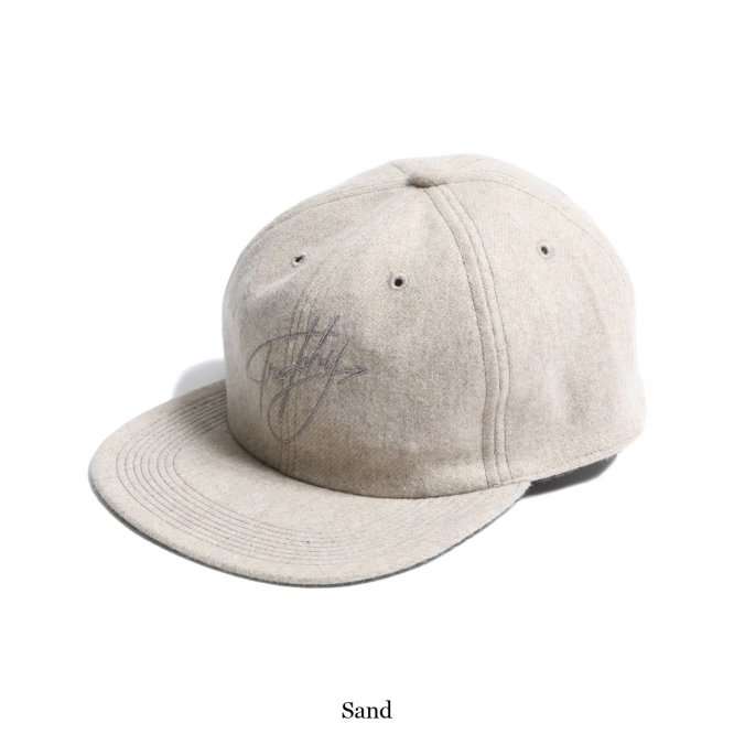 TR24AW-705 Atelier Logo Wool Ball Cap (BLACK, GRAY, SAND)