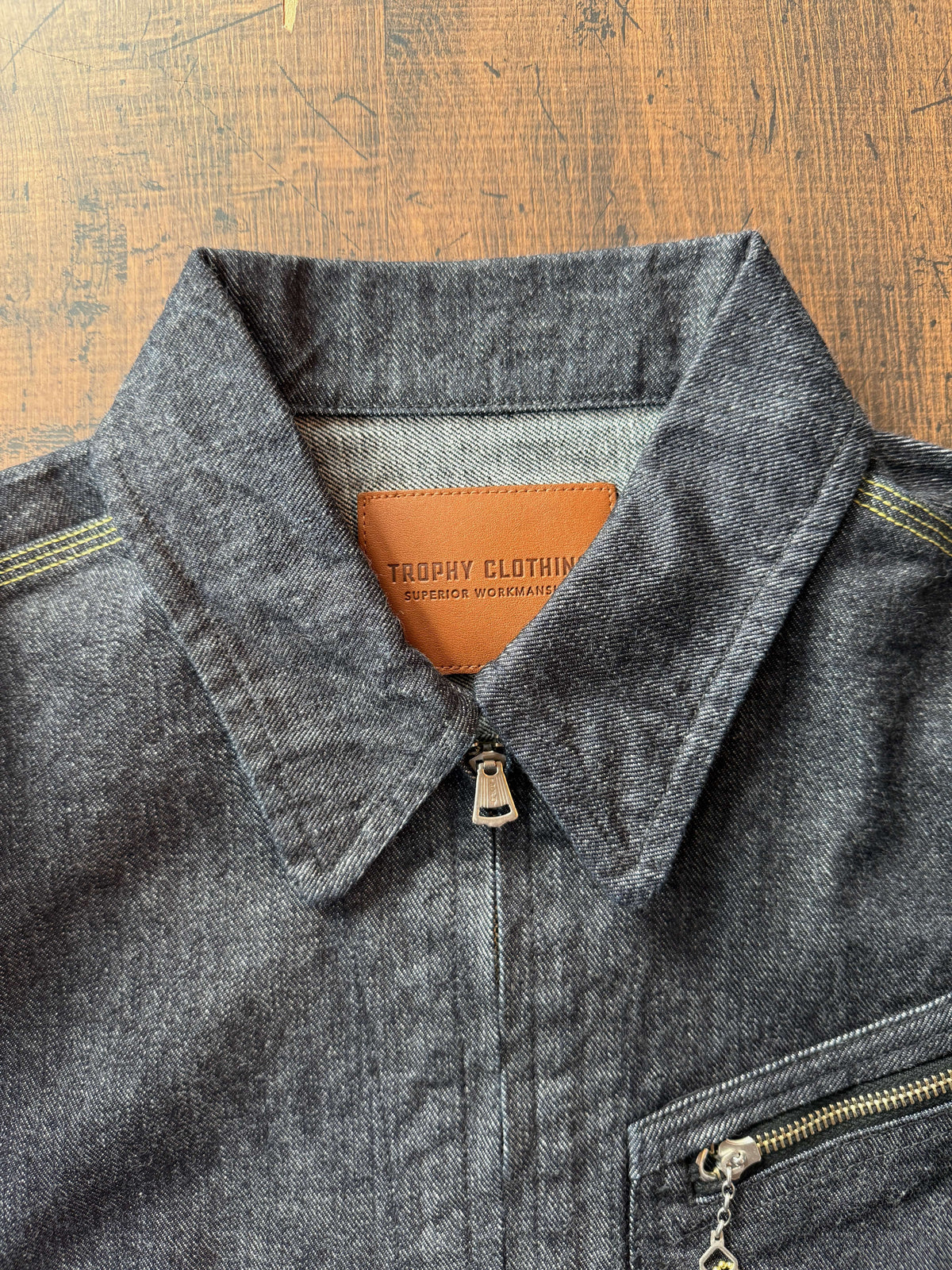 Lot.2406 13oz Rancher Jacket "Left Hand Twill" Denim