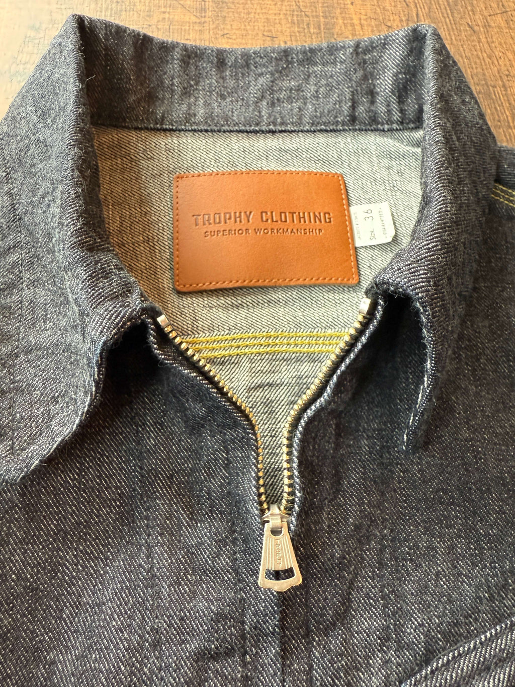 Lot.2406 13oz Rancher Jacket "Left Hand Twill" Denim