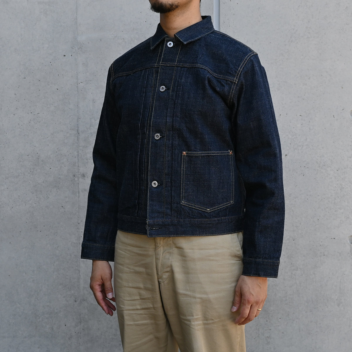 TRP2605 Button Jacket Dirt Denim / Lot.2605