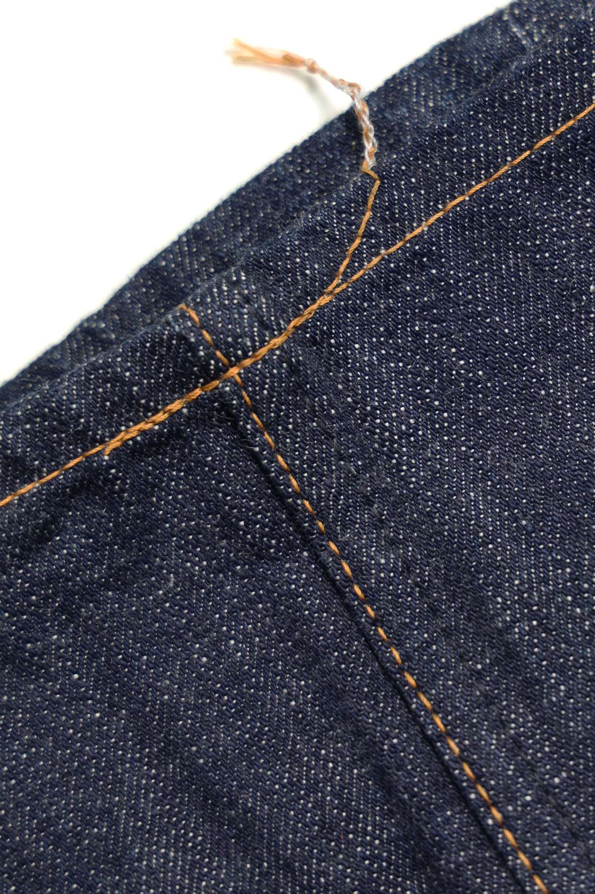 TRPDM1605 14.5oz TROPHY CLOTHING × Denimio COLLAB DIRT DENIM REGULAR STRAIGHT