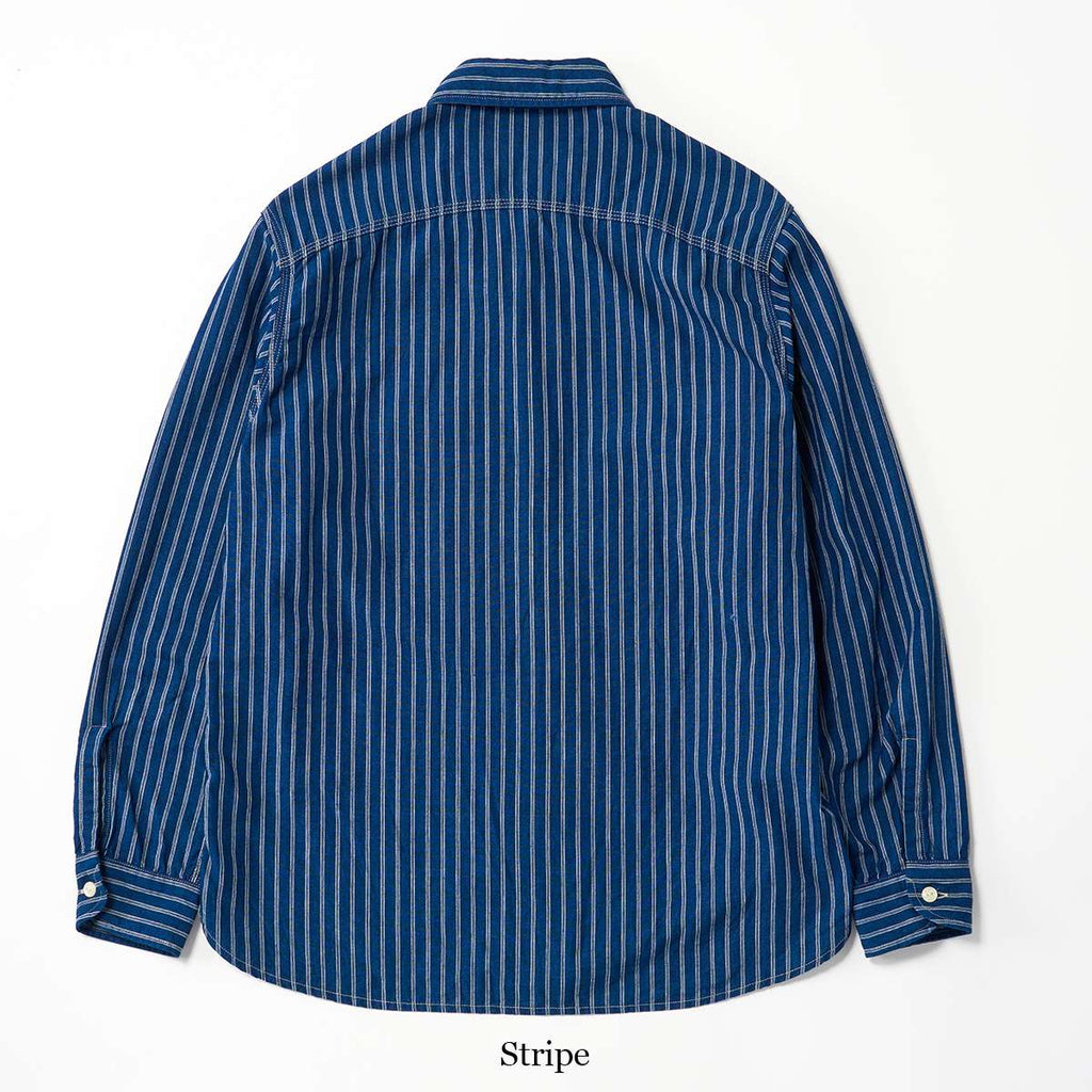TROPHY CLOTHING - HARVEST L/S SHIRT (STRIPE) TR-SH04