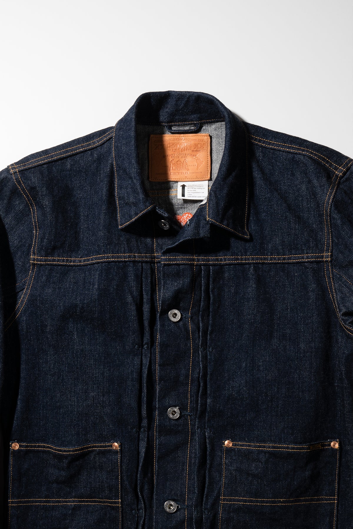 XX601 (SP4) "XXXX-EXTRA" EMB DENIM JACKET 15.8OZ ORGANIC COTTON