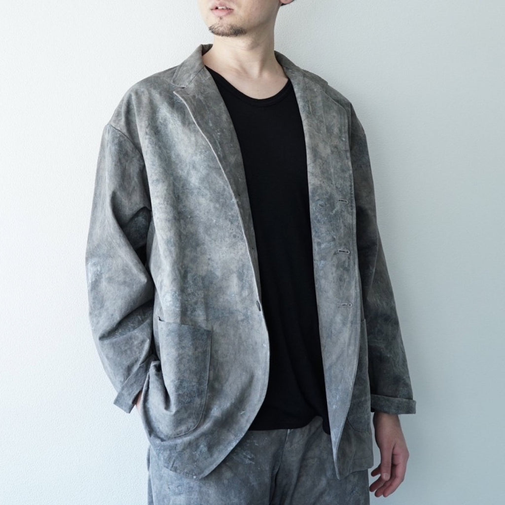 232JK03 Ancient Tusser Work Jacket