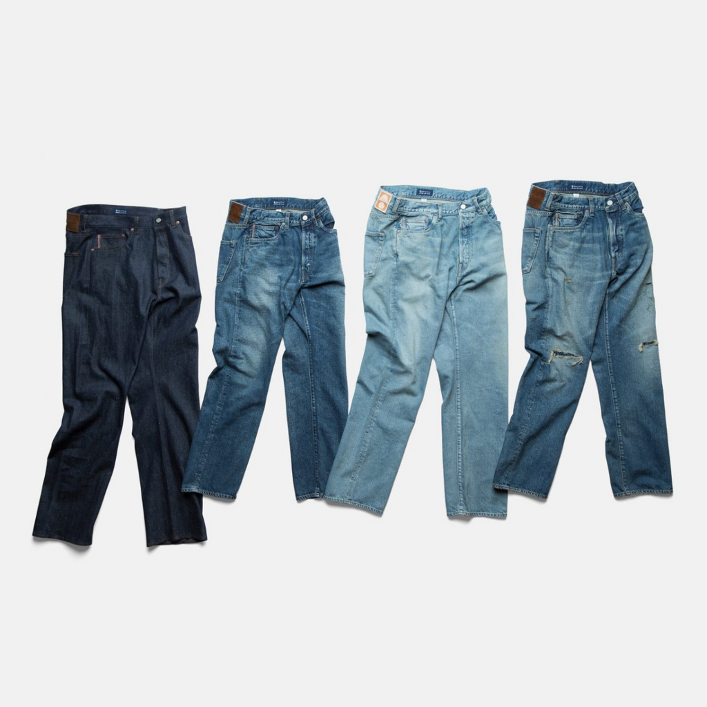 CTLSLIM COTTLE BENGARA JEANS SLIM STRAIGHT(INDIAN RED) - (NON WASH)