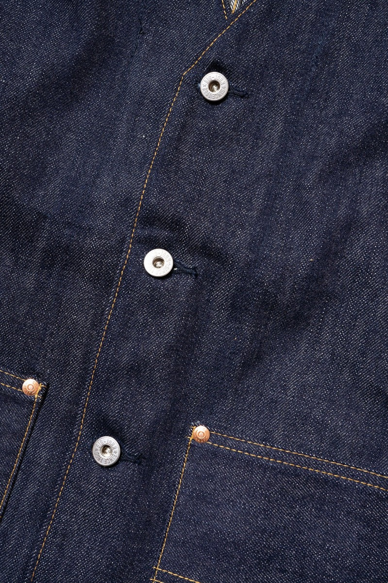 XX602B (000) "XXXX-EXTRA" BUTTON UP VEST 15.8OZ ORGANIC COTTON