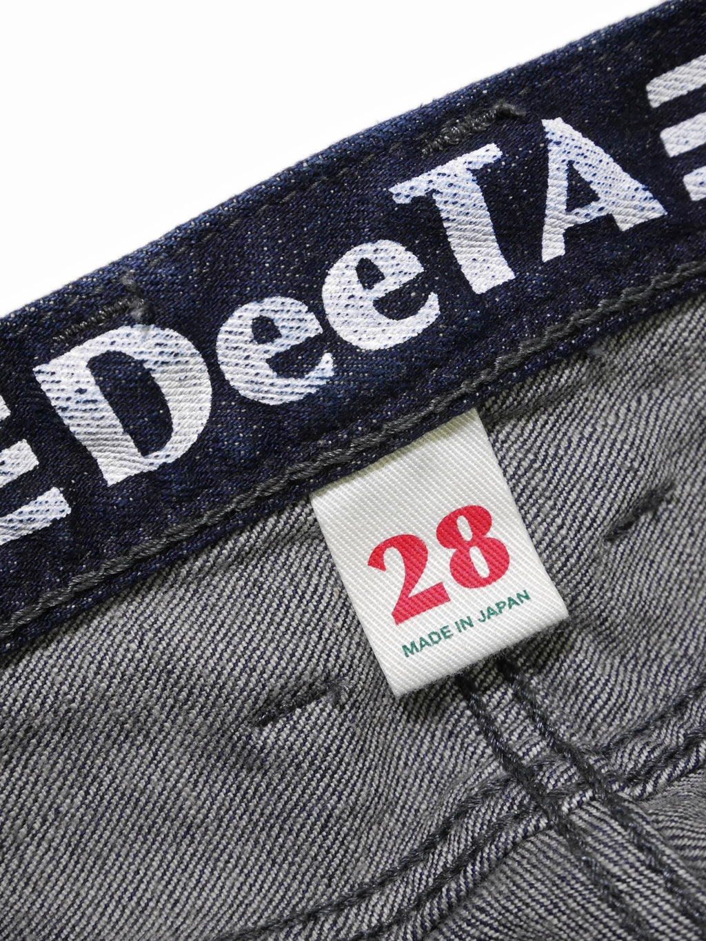 DTA-004 Jeffly-REVO 13.5oz Stretch Vintage Denim "Revolution" Punk & Rock Slim J02(One Wash 3D)