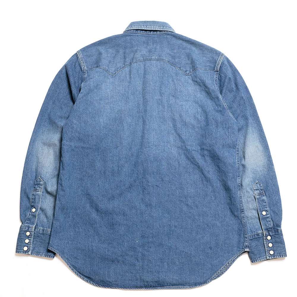 HBP-301WS-MU 8oz Denim Western Shirt - Mid Used