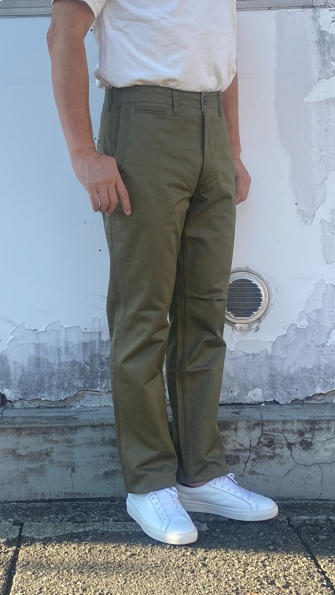 F0514 NARROW U.S TROUSERS TAPERED (OLIVE, KHAKI, BEIGE, NAVY)