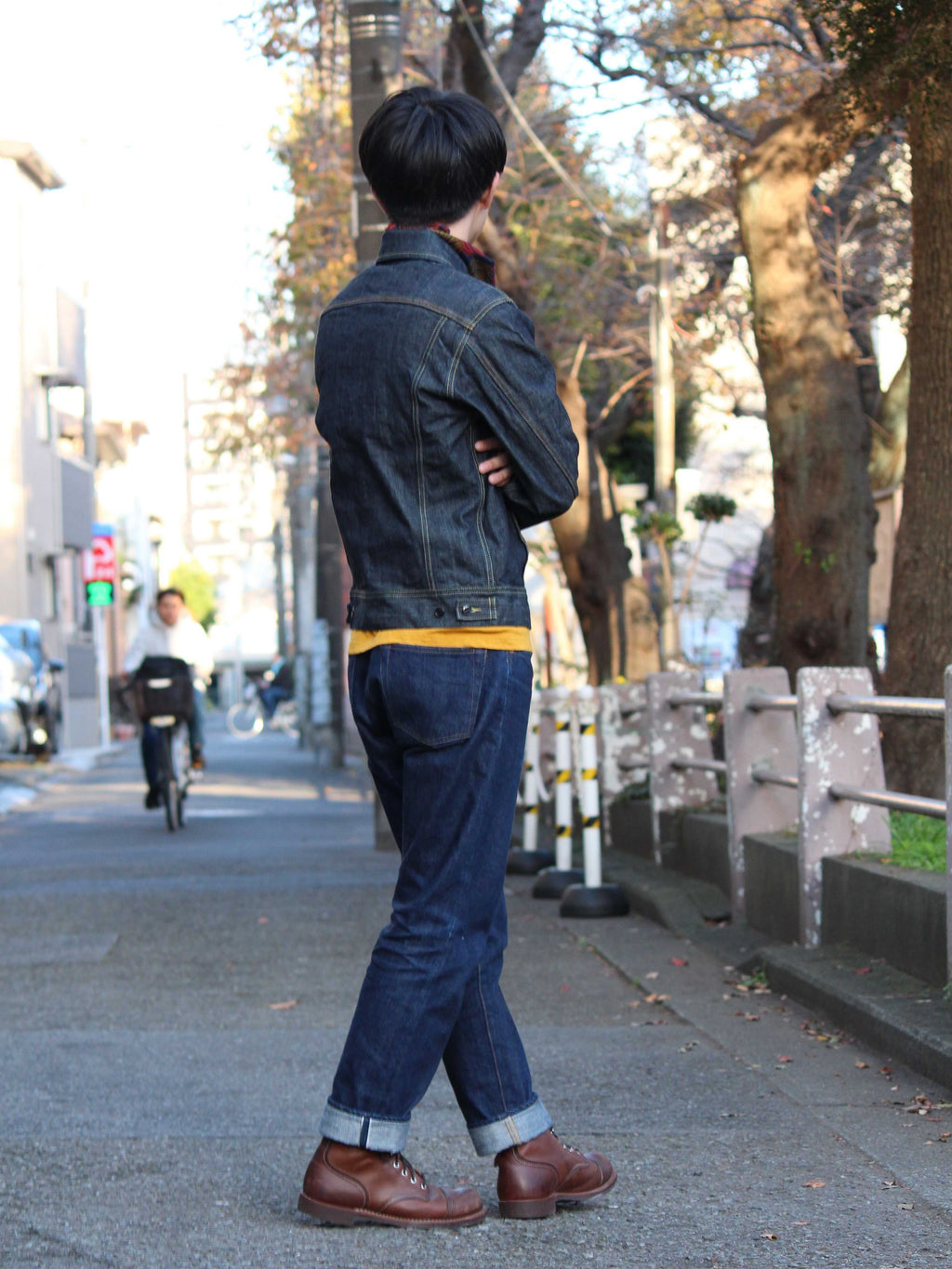 D4128 50's Western denim Jacket