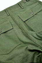 00-5042 WOMEN'S HIGH WAIST FATIGUE PANTS 16GREEN