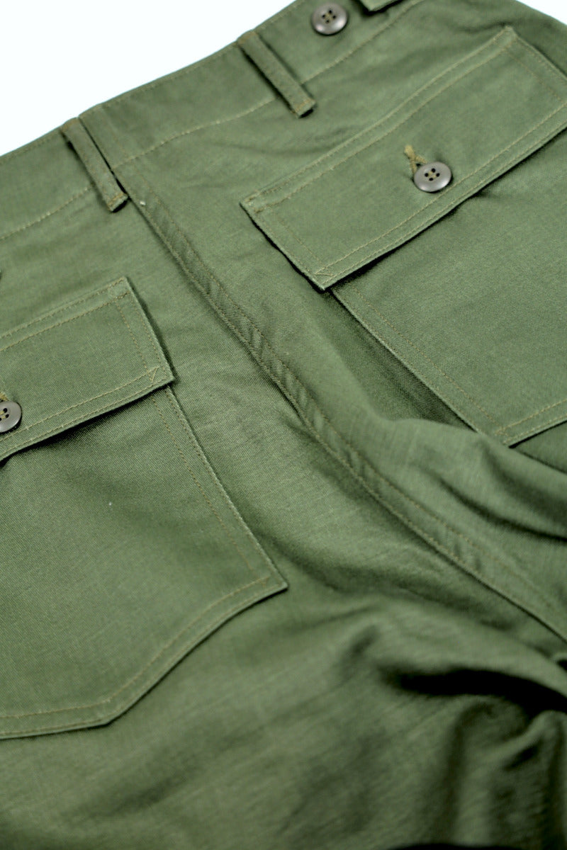00-5042 WOMEN'S HIGH WAIST FATIGUE PANTS 16GREEN