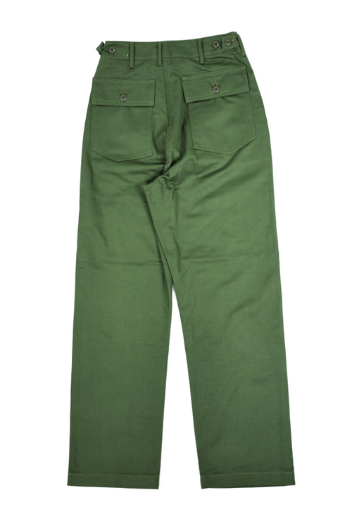 00-5042 WOMEN'S HIGH WAIST FATIGUE PANTS 16GREEN