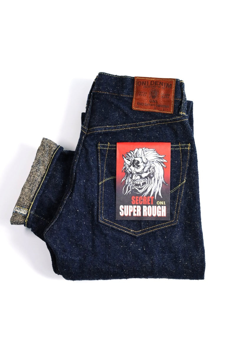 ONI-246SESR 20oz Secret Super Rough Denim Neat Straight