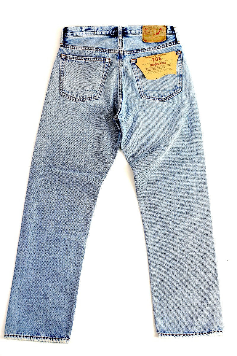 01-1050W-99 90S STANDARD DENIM 105 SKY BLUE