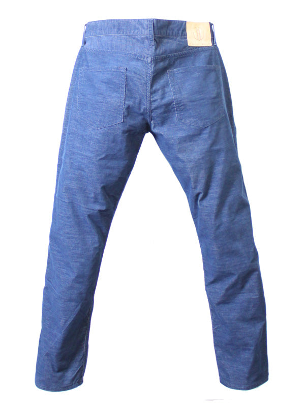 JB2101 TC CORDUROY ANKLE CUT SLIM STRETCH (Navy)