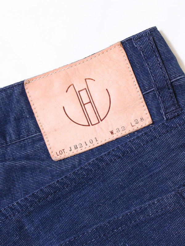 JB2101 TC CORDUROY ANKLE CUT SLIM STRETCH (Navy)