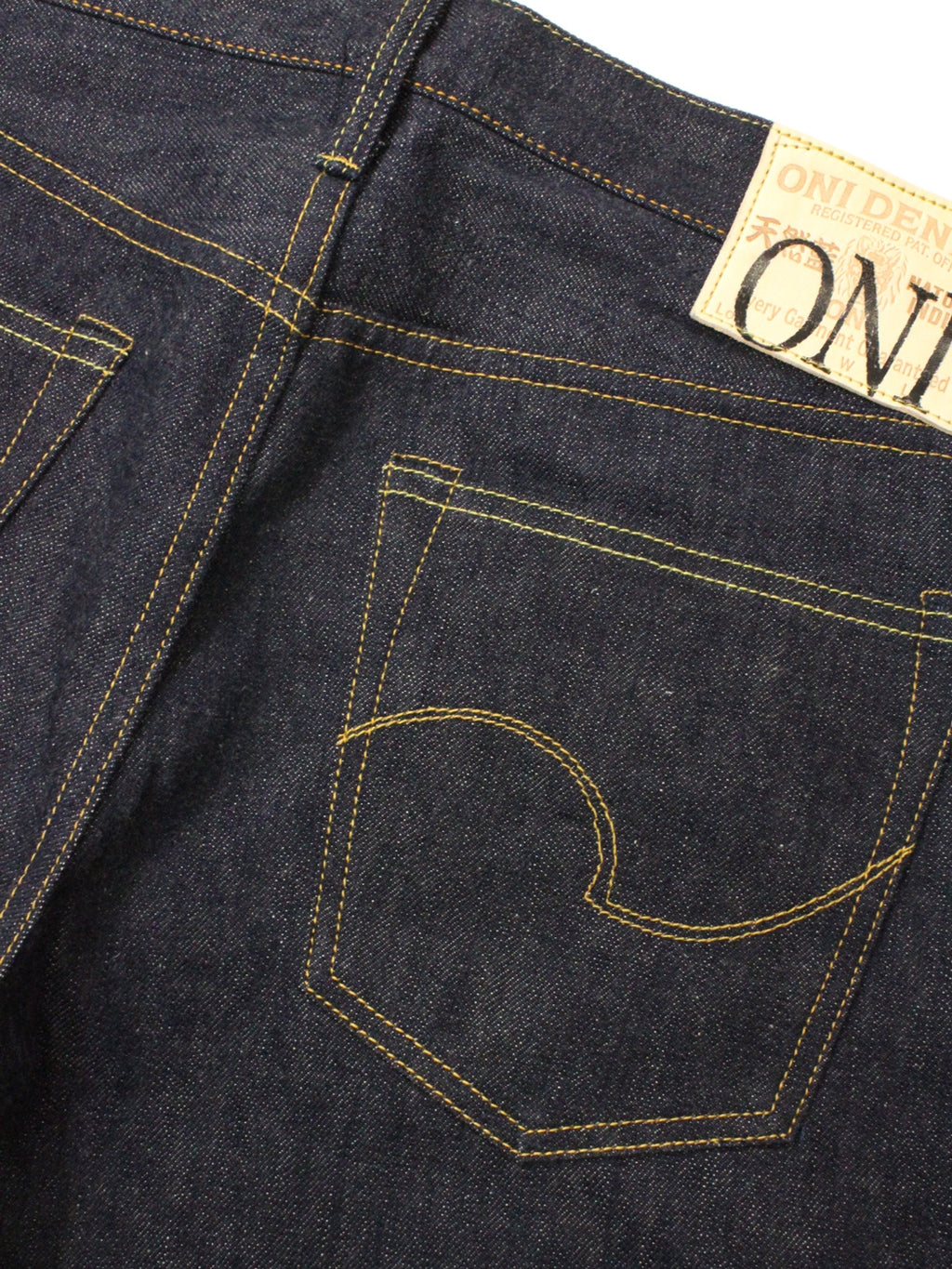 ONI-536LWZR 12.5oz Natural Indigo Tight Straight