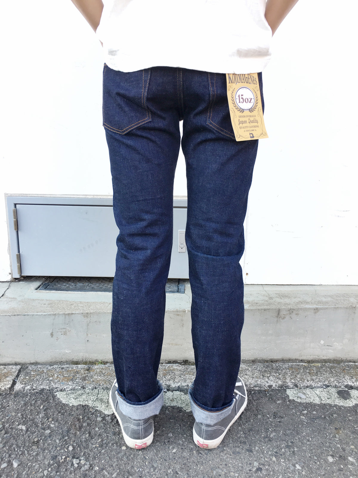 rnb102ss 15oz Selvedge super slim denim