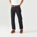 SD102-CB-BIG 15oz Cinch-back jeans loose straight (38/40)(One washed)
