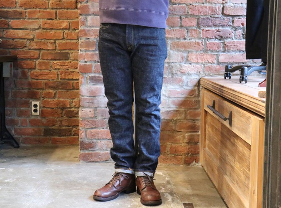 TRP1609 URBAN NARROW DIRT DENIM (ONE WASH)