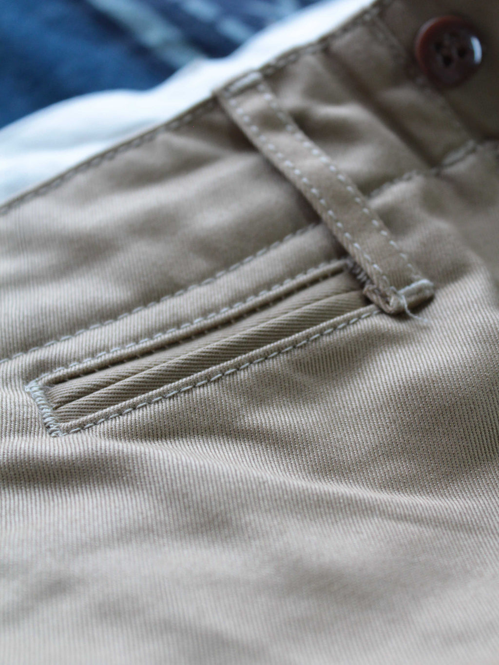 WAWHCKBGE Zip Fly CHINO