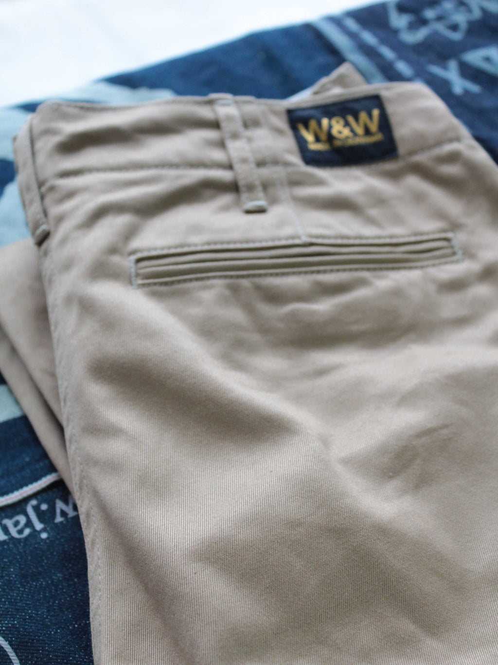WAWHCKBGE Zip Fly CHINO